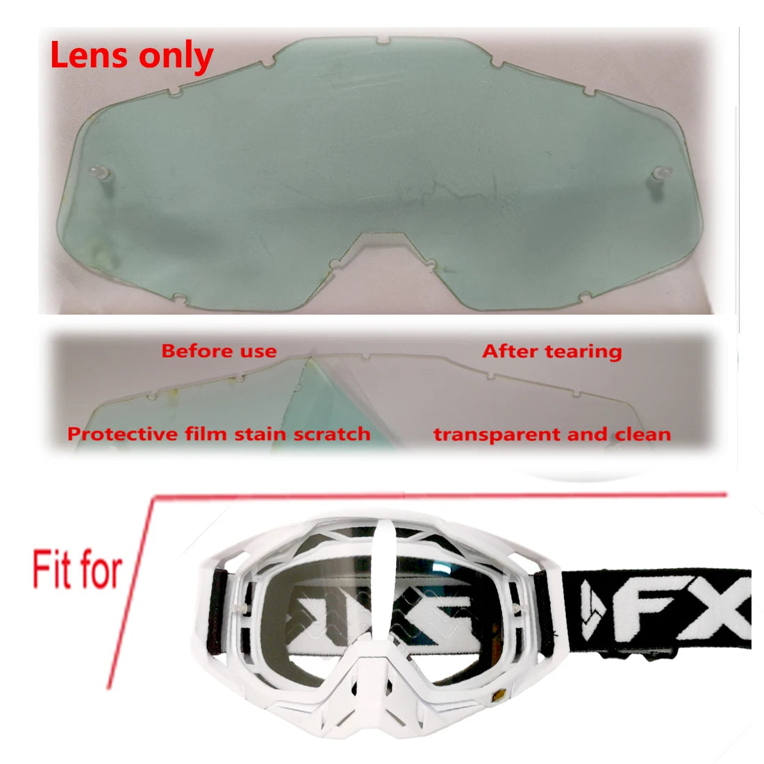 Winter Motocross Glasses Cycling Glasses Ski Glasses  Motocross Sports Sunglasses Windproof Riding Skiing Safety Goggles NEW