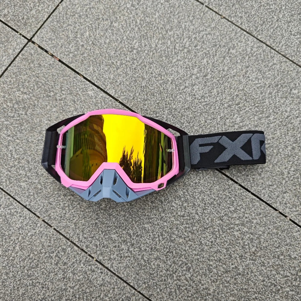 Winter Motocross Glasses Cycling Glasses Ski Glasses  Motocross Sports Sunglasses Windproof Riding Skiing Safety Goggles NEW