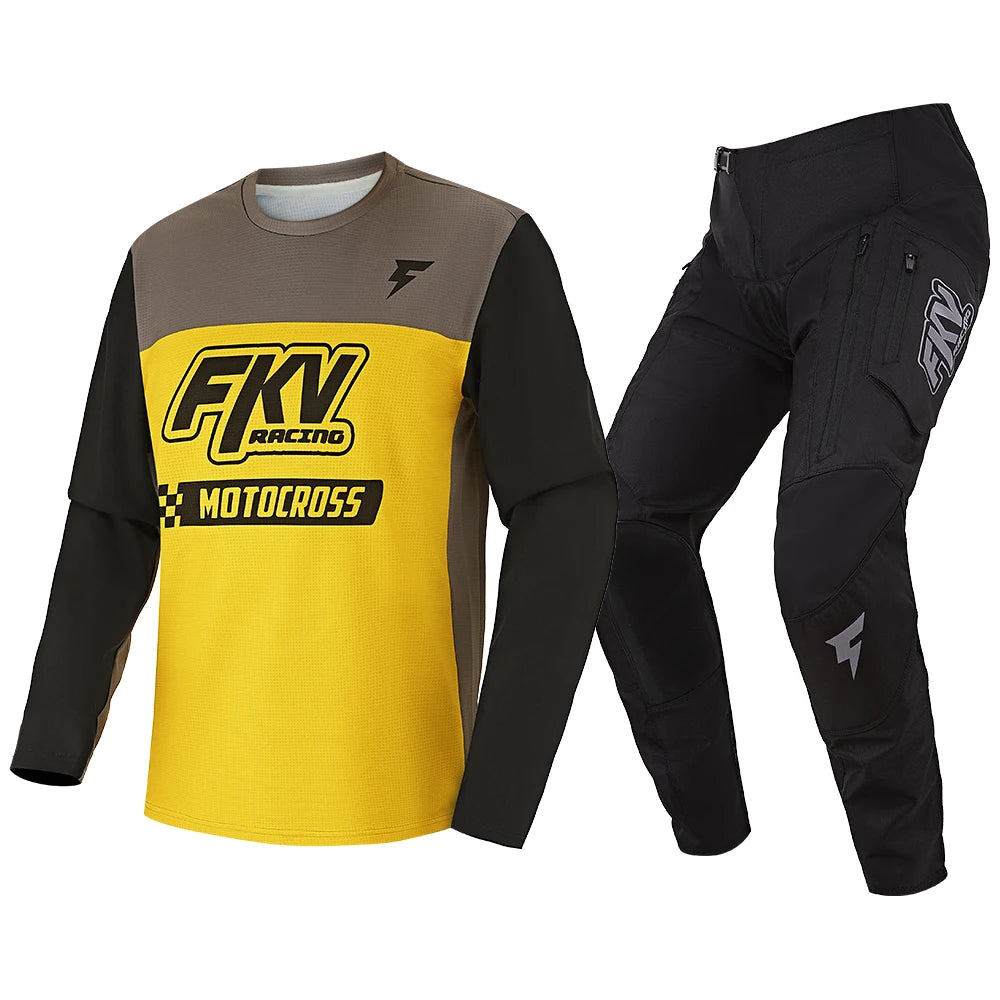 2024  off Road Motocycle Jersey Pants Set MX Gear Set Motocross Clothing Combo Dirt Bike Motorcycle Suit