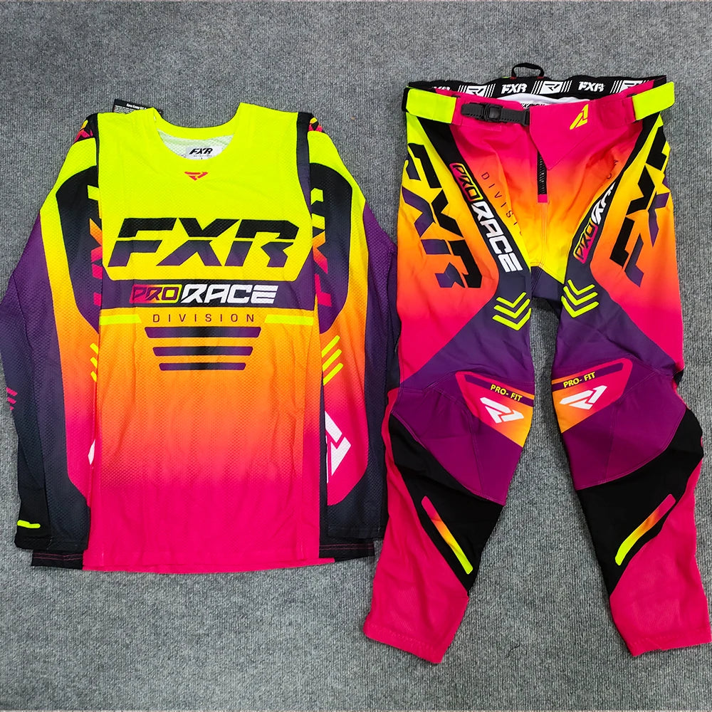 2024  off Road Motocycle Jersey Pants Set MX Gear Set Motocross Clothing Combo Dirt Bike Motorcycle Suit