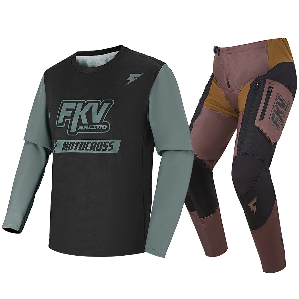 2024  off Road Motocycle Jersey Pants Set MX Gear Set Motocross Clothing Combo Dirt Bike Motorcycle Suit