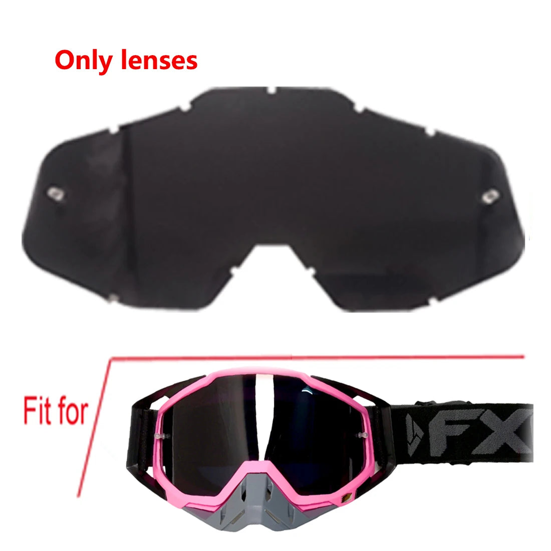 Winter Motocross Glasses Cycling Glasses Ski Glasses  Motocross Sports Sunglasses Windproof Riding Skiing Safety Goggles NEW