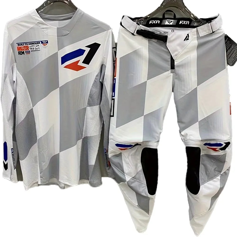 2024  off Road Motorcycle Clothing Motocross Jersey Pants Set MX Gear Set ATV Dirt Bike Combo Suit