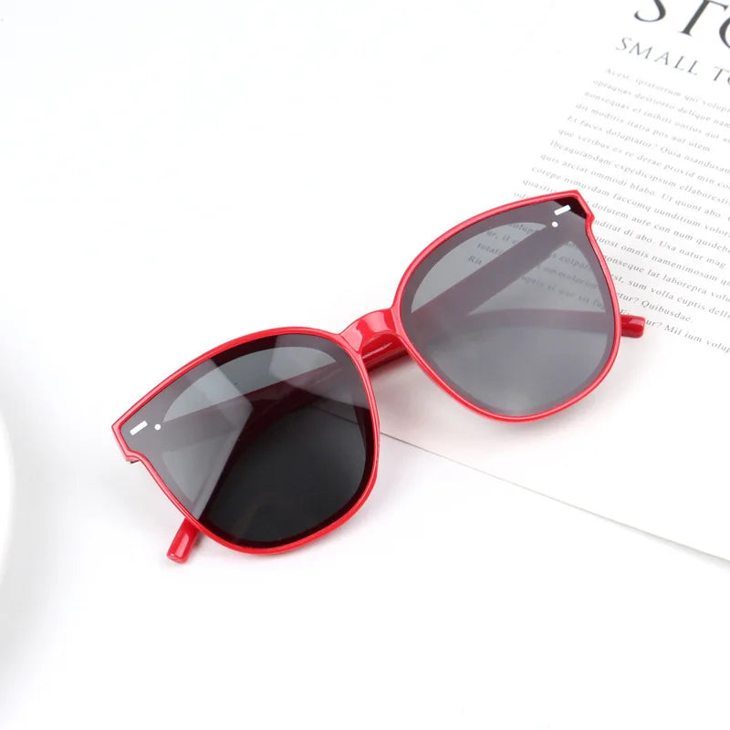 MYT_0328 Kids Sunglasses Boys Retro Children Sunglasses Girls Sun Glasses Vintage Baby Eyeglasses Oculos Simple Eyewear UV400