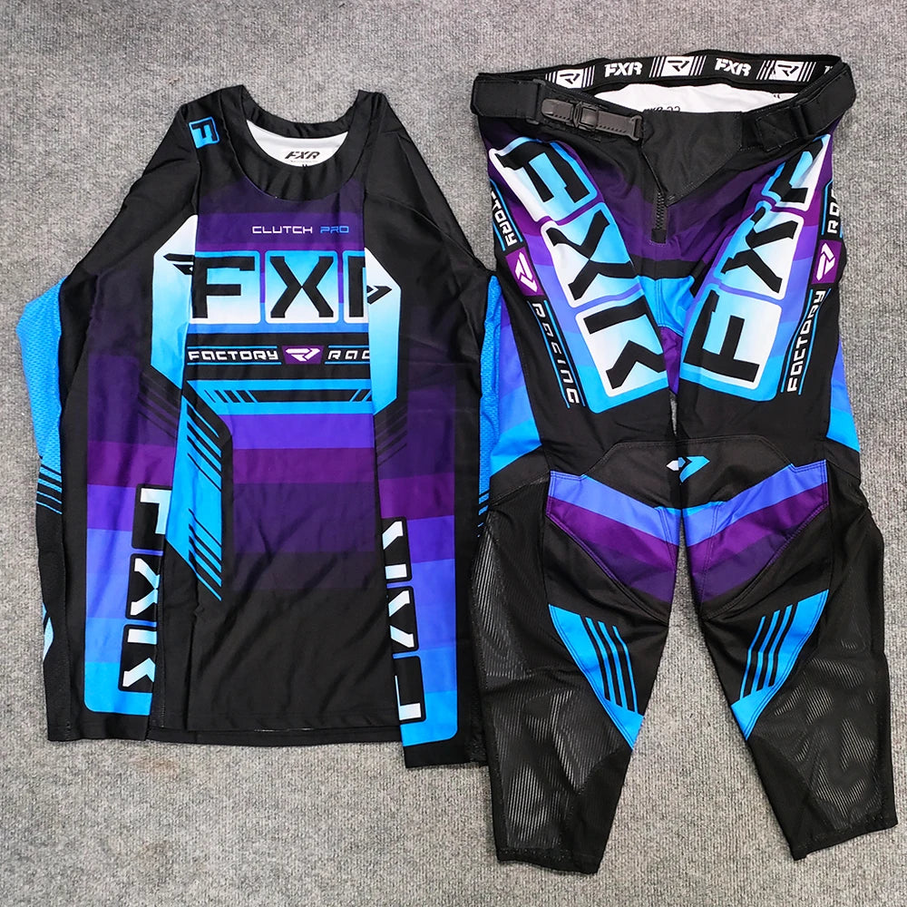 2024  off Road Motocycle Jersey Pants Set MX Gear Set Motocross Clothing Combo Dirt Bike Motorcycle Suit