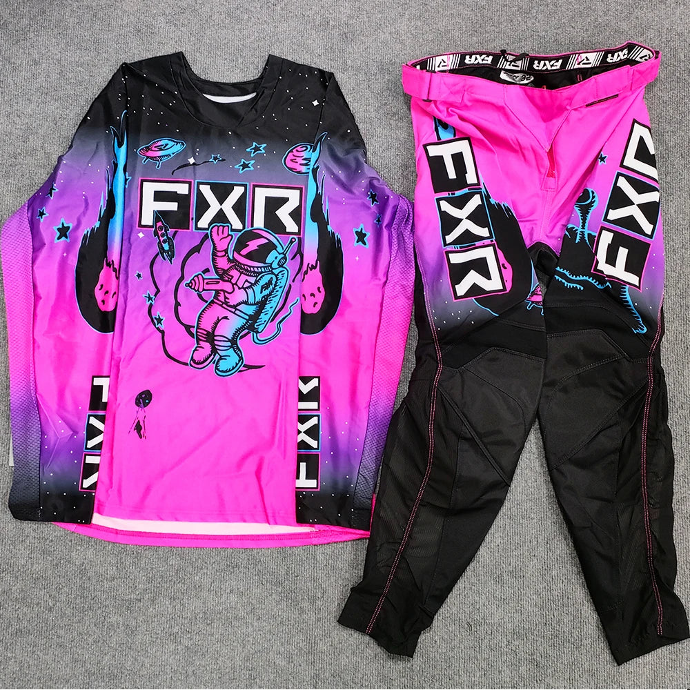 2024  off Road Motorcycle Clothing Motocross Jersey Pants Set MX Gear Set ATV Dirt Bike Combo Suit