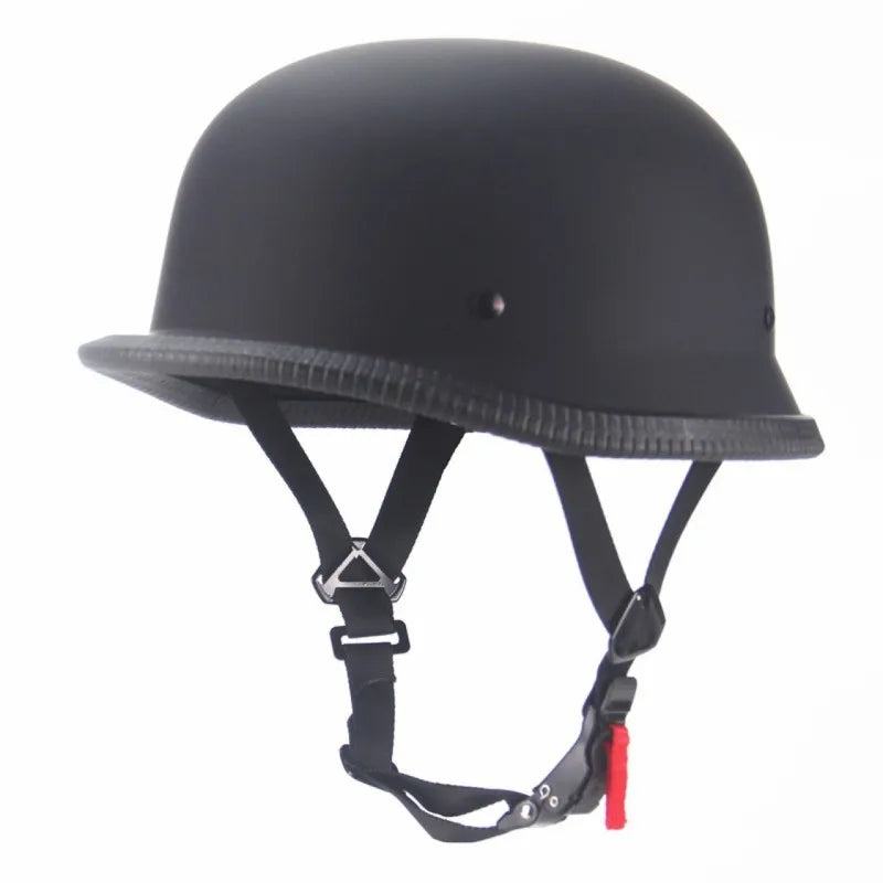 Vintage Motorcycle Cruiser Helmet Open Face Helmet Half Helmet Motorcycle Germany Face Safety Helmet Retro Scooter Half Helmet