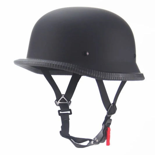 Vintage Motorcycle Cruiser Helmet Open Face Helmet Half Helmet Motorcycle Germany Face Safety Helmet Retro Scooter Half Helmet
