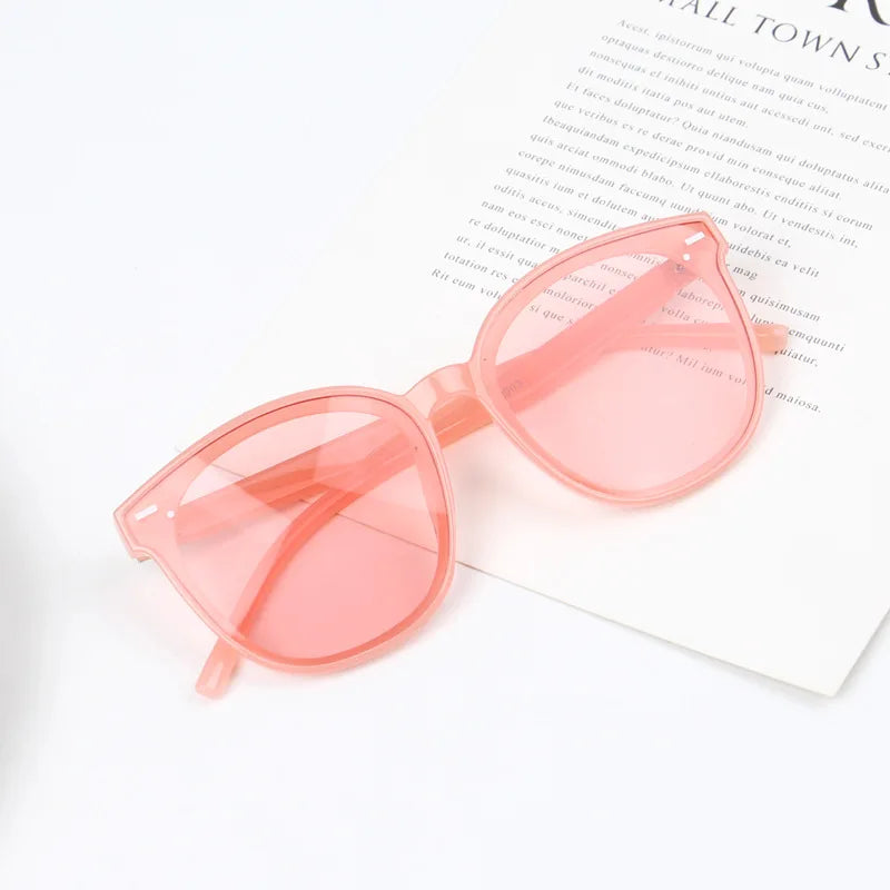 MYT_0328 Kids Sunglasses Boys Retro Children Sunglasses Girls Sun Glasses Vintage Baby Eyeglasses Oculos Simple Eyewear UV400