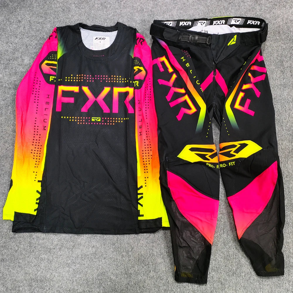 2024  off Road Motocycle Jersey Pants Set MX Gear Set Motocross Clothing Combo Dirt Bike Motorcycle Suit