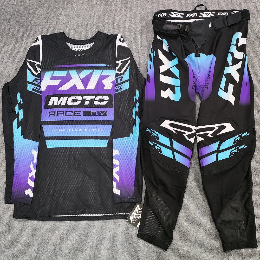 2024  off Road Motocycle Jersey Pants Set MX Gear Set Motocross Clothing Combo Dirt Bike Motorcycle Suit