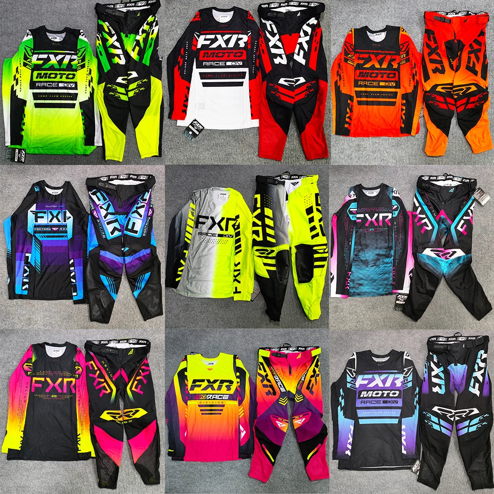 2024  off Road Motocycle Jersey Pants Set MX Gear Set Motocross Clothing Combo Dirt Bike Motorcycle Suit